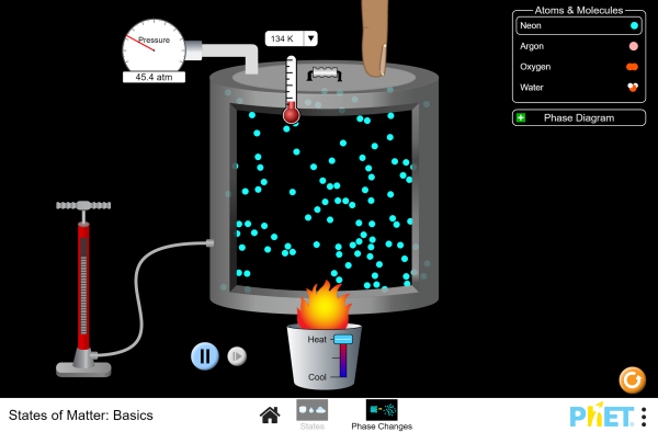 States of Matter: Basics Screenshot