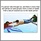 Drowning rescue on the ice, human chain