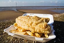 Fish and chips.