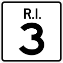 Rhode Island Route Marker