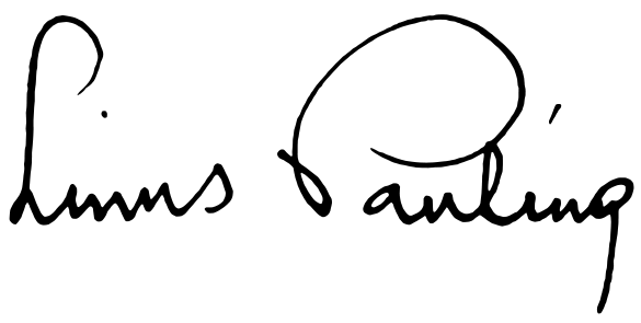 File:Linus Pauling signature.svg