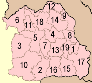 The provinces of Isan